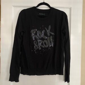 Zadig & Voltaire lightweight cashmere with bling.